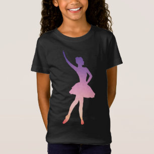 Härlig ballerinat-skjorta för balettgirl. t-shirt