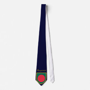 Härlig Bangladesh flagga Slips