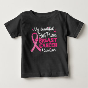Härlig bästa vänbröstcancer överlevande t shirt