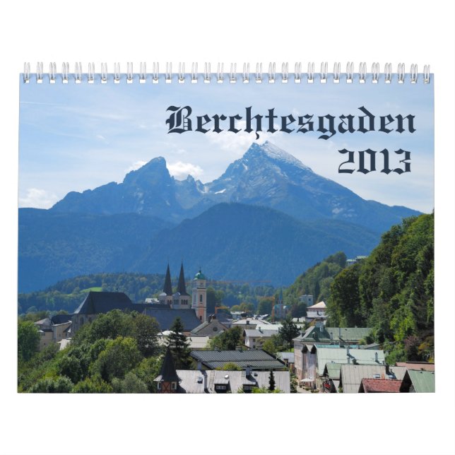Härlig Berchtesgaden 2013 kalender (Omslag)