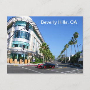 Härlig Beverly Hills vykort! Vykort