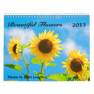 Härlig blommakalender 2013 kalender