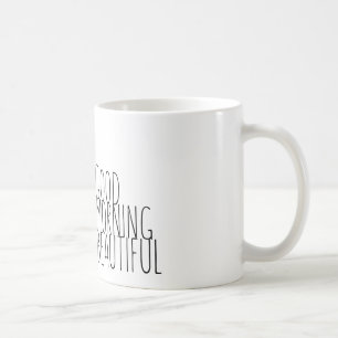 Härlig bra morgon! kaffemugg