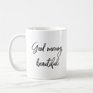 Härlig bra morgon kaffemugg