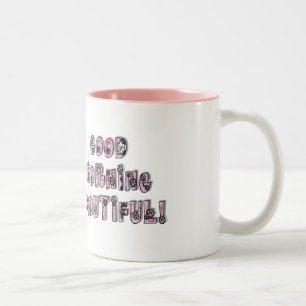 Härlig bra morgon! Två-Tonad mugg