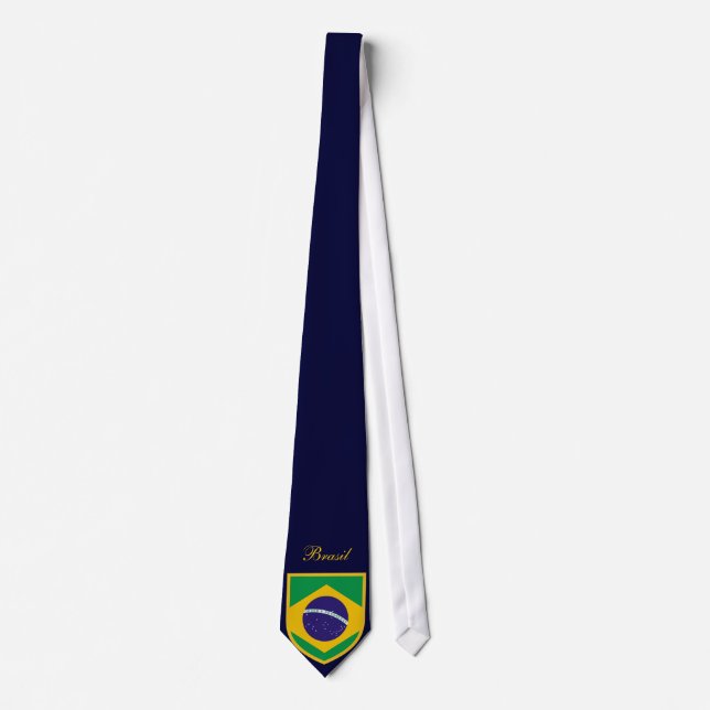 Härlig Brasilien flagga Slips (Framsida)