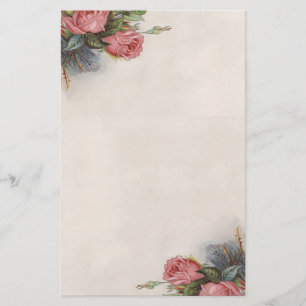Härlig brevpapper för vintageVictorianro