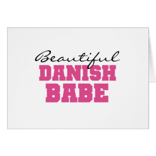 Härlig danskaBabe Hälsningskort