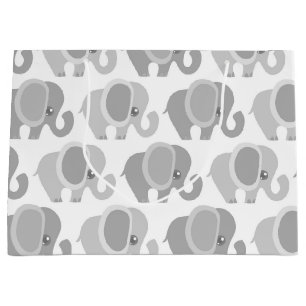 Härlig elefant för babyneutraltgrått