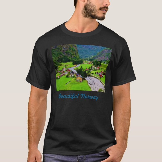 Härlig flodTown Tee Shirt (Framsida)