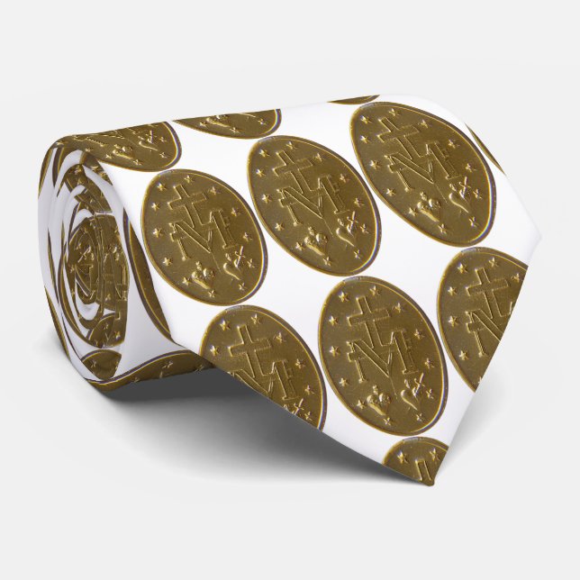 härlig för den mirakulösa medaljen slips (Rullad)