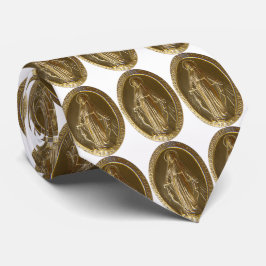 härlig för den mirakulösa medaljen slips