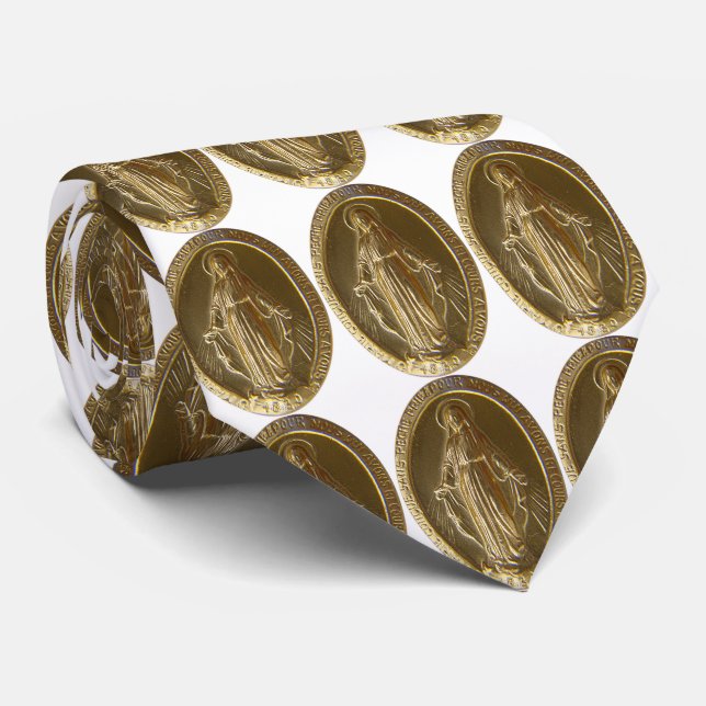 härlig för den mirakulösa medaljen slips (Rullad)