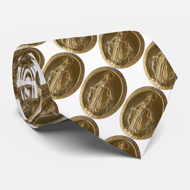 härlig för den mirakulösa medaljen slips (Rullad)