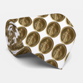 härlig för den mirakulösa medaljen slips