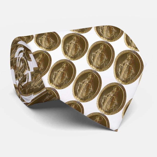 härlig för den mirakulösa medaljen slips (Rullad)