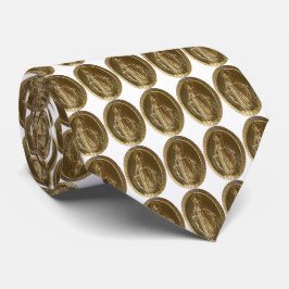 härlig för den mirakulösa medaljen slips