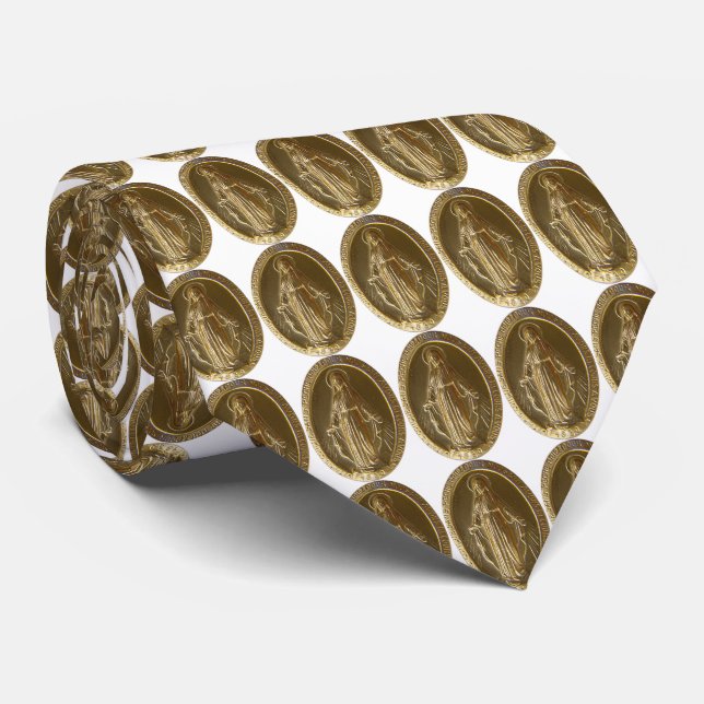 härlig för den mirakulösa medaljen slips (Rullad)