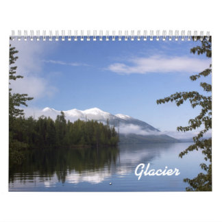 Härlig glaciärnationalparkkalender kalender