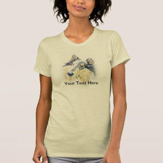 Härlig grov Colliehundkonst Tee Shirt