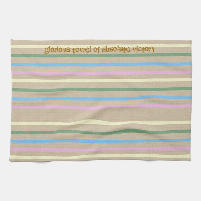 Härlig handduk av evig sanningsegern kökshandduk (Horisontell)