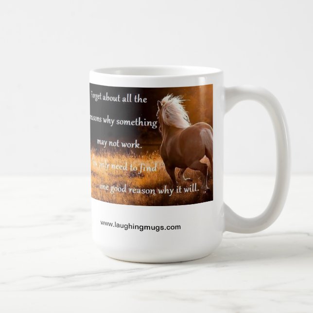 Härlig hästmugg kaffemugg (Höger)