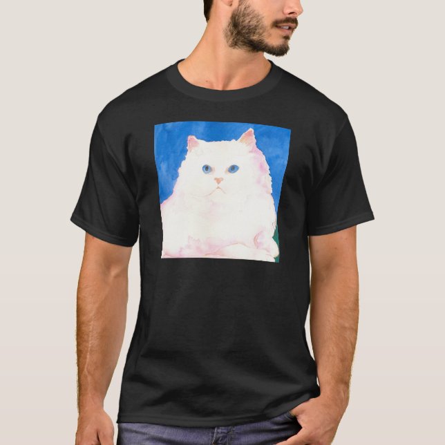 Härlig Himalayan kattunge T-shirt (Framsida)