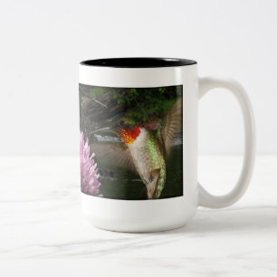 Härlig Hummingbirdfantasimugg Två-Tonad Mugg