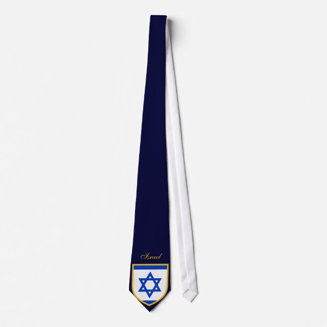 Härlig Israel flagga Slips (Framsida)