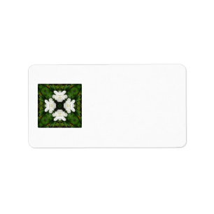 Härlig Kaleidoscope 2 för Gardenia 5 Adressetikett