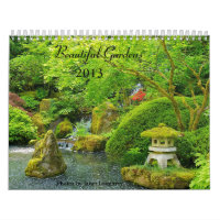 Härlig kalender för trädgårdar 2013