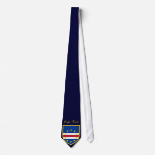 Härlig Kap Verde flagga Slips