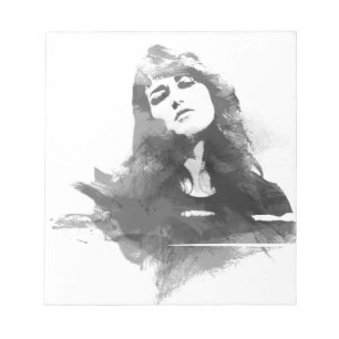 Härlig kvinna Argerich Anteckningsblock