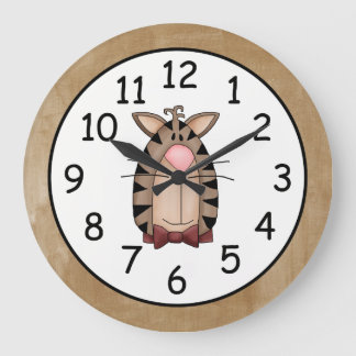 Härlig landkatt stor klocka