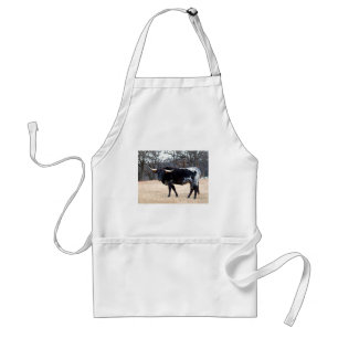Härlig Longhorn Förkläde