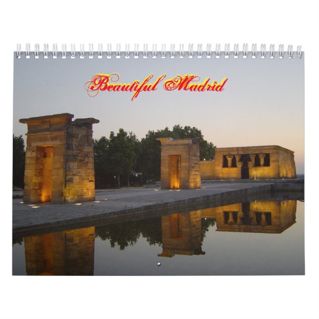 Härlig Madrid kalender (Omslag)