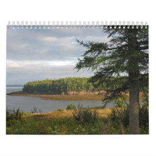 Härlig Maine kusten Kalender