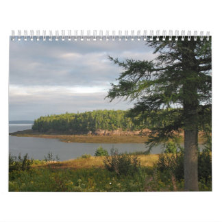 Härlig Maine kusten Kalender