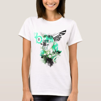 Härlig målad utslagsplats för logik | tee shirt