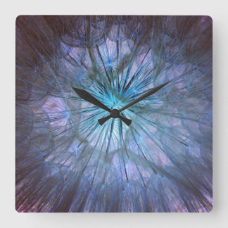 Härlig maskrosPuff Fyrkantig Klocka