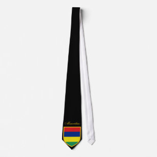 Härlig Mauritius flagga Slips