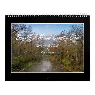 Härlig Miami County Ohio månadstidningkalender Kalender