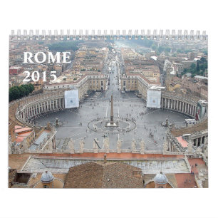 Härlig monumentarkitekturRome italien 2015 Kalender