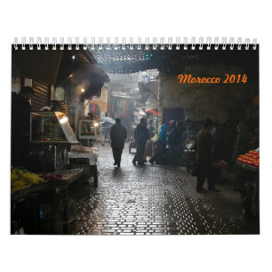 härlig morocco 2014 kalender