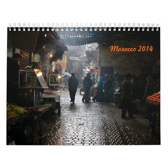 härlig morocco 2014 kalender (Omslag)