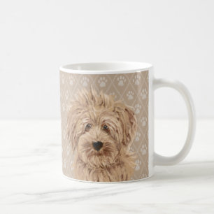 Härlig mugg för Labradoodle hundmålningar