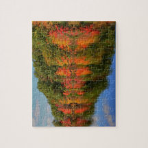 Härlig nedgång i det New England pussel