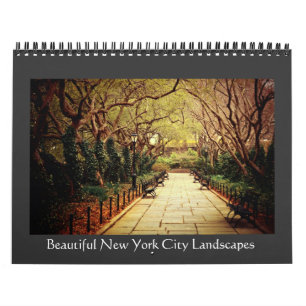 Härlig New York City 2013 kalender - landskap