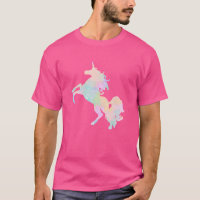 Härlig och färgrik unicorn