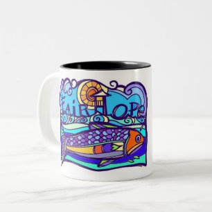 Härlig och unik Fairhope mugg